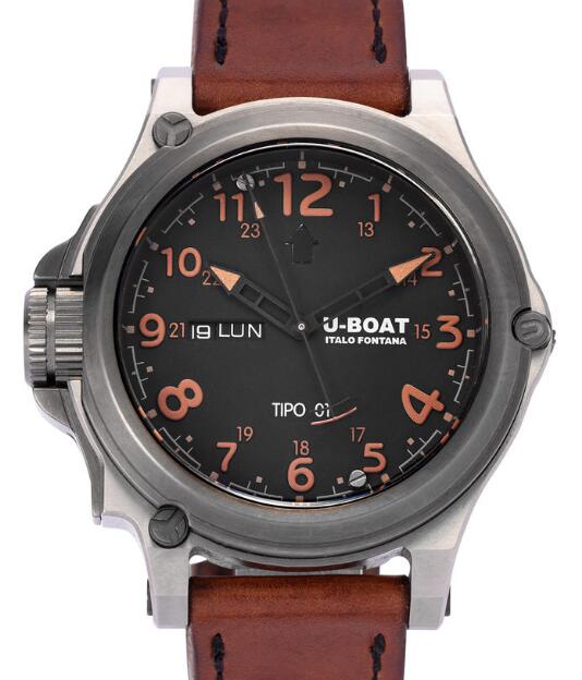 Review Replica U-Boat TIPO 01 BK/BR 7472 watch